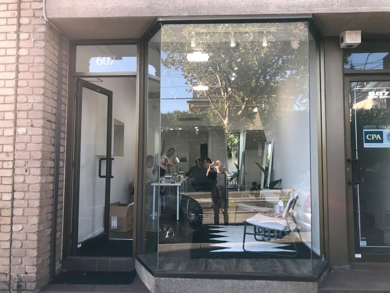 Manicure Laundry shopfront on Malvern Rd, Toorak